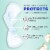 Always Pure Cotton FlexFoam Pads with Wings Regular Absorbency Size 1 Unscented Perspective: back