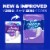 Always Discreet Incontinence Very Light Regular Length Liners Perspective: back