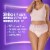 Always Discreet Adult Incontinence & Postpartum Underwear for Women Maximum Large Perspective: back