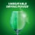 Cascade Power Dry Dishwasher Rinse Aid Perspective: back