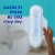 Always® Size 3 Extra Long Super Maxi Pads Perspective: back