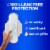 Always Maxi Pads with Wings Extra Long Super Absorbency Size 3 Unscented Perspective: back