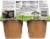 Musselman's® Honey Cinnamon Apple Sauce Naturally Fat Free Big Cup Perspective: back