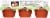 Musselman's® No Sugar Added Strawberry Apple Sauce Perspective: back