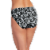 Jockey No Panty Line Promise Tactel Bikini Underwear - Midnight Poppy Perspective: back