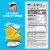 Pringles® Cheddar and Sour Cream Potato Crisps Chips Perspective: back