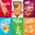 Pringles Snack Stacks Potato Crisps Chips Flavored Variety Pack Perspective: back