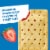 Pop-Tarts Unfrosted Strawberry Toaster Pastries Perspective: back