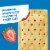 Pop-Tarts Unfrosted Strawberry Toaster Pastries Perspective: back
