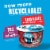 Kellogg's joybol Granola Smoothie Bowl Strawberry Almond with Quinoa Perspective: back