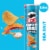 Pringles® Harvest Blends Sea Salt Potato Crisps Chips Perspective: back