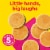Eggo® Minis Birthday Cake Frozen Pancake Bites Perspective: back