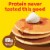 Eggo® Protein Vanilla Frozen Pancakes Perspective: back