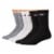 Champion® CH170 Synthetic Crew Socks - White/Grey/Black Perspective: back
