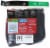 Hanes® Size 6-12 Men's Cushion Ankle Socks - Black Perspective: back