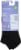 Hanes® Comfort Low Cut Socks - Black/Pink Perspective: back