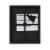 Snap® 8x10 Front Load Photo Frame - Black Perspective: back