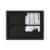 Snap® 8.5x11 Front Load Photo Frame - Black Perspective: back