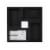 Snap® 4 Opening 4x6 Front Load Collage Photo Frame - Black Perspective: back