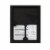 Snap® 8x10 Matted to 5x7 Front Load Photo Frame - Black Perspective: back