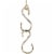 National Hardware 3-1/2 In. Brass Steel Extension Hook Kit N275123 Perspective: back
