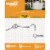 National Stainless Steel 3 In. Hook & Eye Bolt N348-409 Perspective: back
