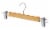 Whitmor Natural Wood Skirt Hangers Perspective: back