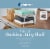 Whitmor Grid Pattern Stacking Utility Shelf - White Perspective: back
