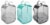 Whitmor Pop & Fold Laundry Bag - Assorted Perspective: back