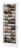 Whitmor Over-The-Door Hanging Shoe Rack - Gunmetal Perspective: back