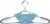 Whitmor Swivel Hook Hangers Perspective: back