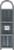 Whitmore Compact Closet Shelves - Gray Perspective: back
