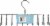 Whitmor Metal Tie Hanger Perspective: back