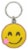 Hillman Metal Emojis Keychains - Assorted Perspective: back