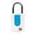 BenjiLock® By Hampton TSA Fingerprint Padlock - White Perspective: back