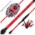 Ready 2 Fish Salmon Fishing Rod Perspective: back