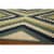 Momeni Baja Zig-Zag Area Rug - Cream/Green/Blue Perspective: back