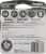 Energizer Max 9 Volt Batteries Perspective: back