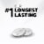 Energizer 2032 Batteries 6 Pack, 3V Lithium Coin Batteries Perspective: back