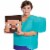 Disguise Steve Classic Minecraft Costume, Multicolor, Small (4-6) Perspective: back
