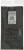 Creative Converting Tablecloth - Black Perspective: back