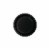 Creative Converting Black Velvet 9 Round Dinner Plates 24 Pack (47134B) Perspective: back