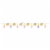 Creative Converting Unicorn Sparkle Garland Kit Perspective: back