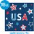 Creative Converting Patriotic Party 2-Ply Paper Cocktail Napkins - 16 Pack Perspective: back