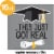Creative Converting Graduation Fun 2-Ply Paper Cocktail Napkins - 16 Pack Perspective: back