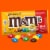 M&M'S Peanut Milk Chocolate Candy Share Size Bag Perspective: back