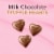 Dove Truffles Valentine's Day Milk Chocolate Candy Heart Gift Box Perspective: back