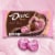 Dove Promises Valentine's Day Heart Chocolate Candy Bag Perspective: back