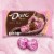 Dove Promises Valentine's Day Heart Chocolate Candy Bag Perspective: back