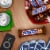Snickers Chocolate Bar Full Size Candy Bulk Perspective: back